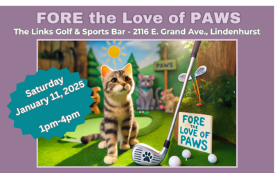 FORE the Love of PAWS Saturday, Jan. 11, 2025