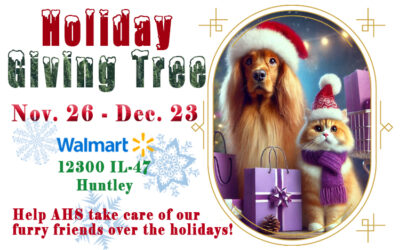 AHS Holiday Giving Tree Nov. 26th – Dec. 23rd